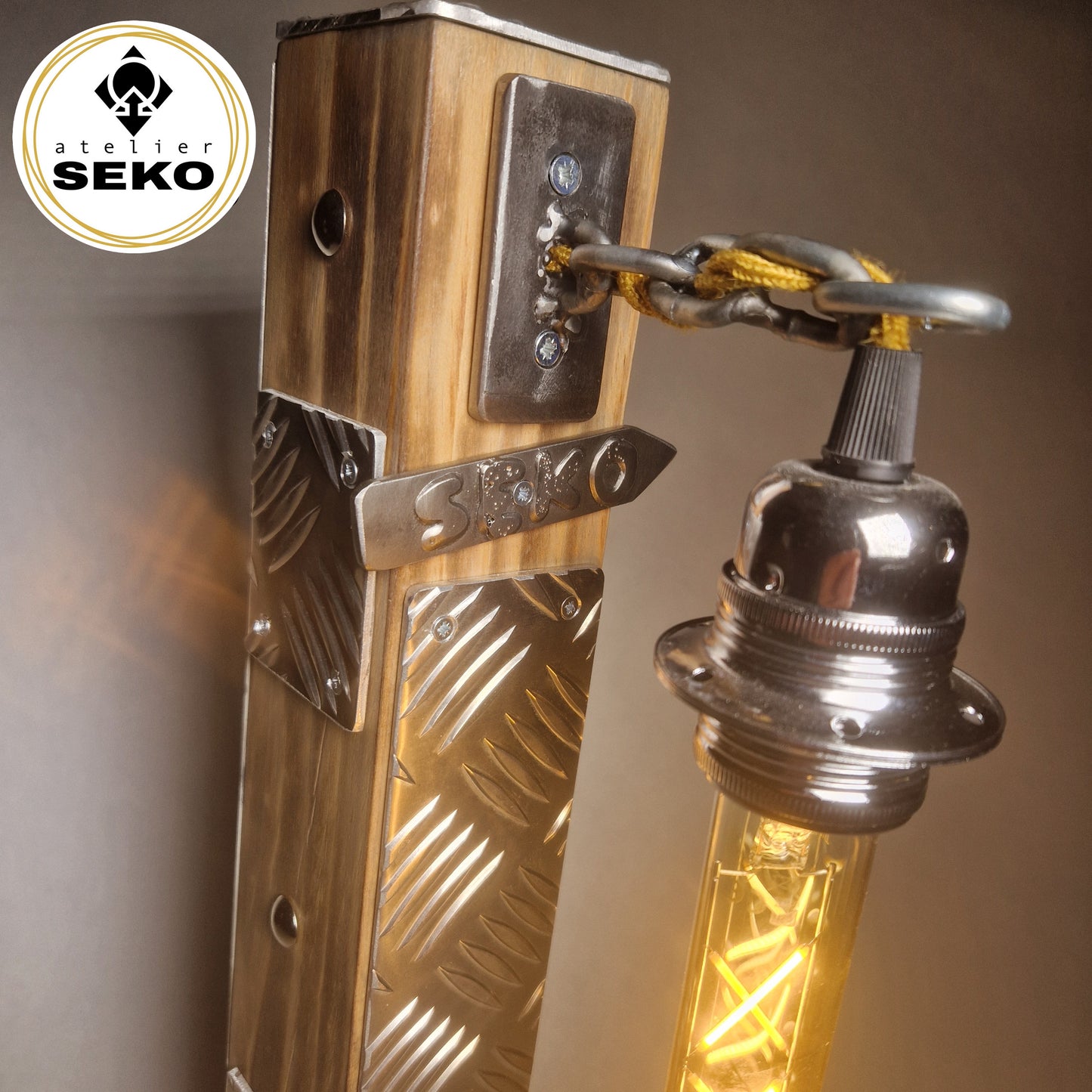 STEAMPUNK | Lampe Industrielle (E27)