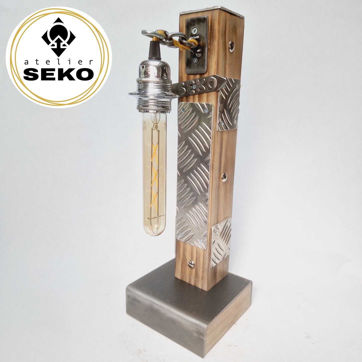 STEAMPUNK | Lampe Industrielle (E27)